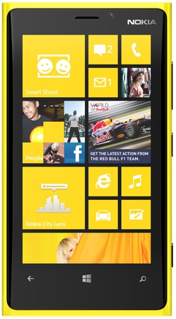 Смартфон NOKIA LUMIA 920 Yellow - Обь