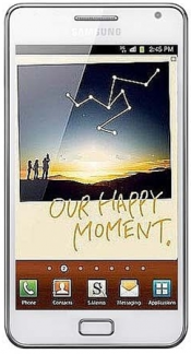 Смартфон Samsung Galaxy Note GT-N7000 White - Обь