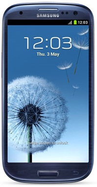 Смартфон Samsung Galaxy S3 GT-I9300 16Gb Pebble blue - Обь