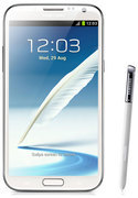 Смартфон Samsung Samsung Смартфон Samsung Galaxy Note II GT-N7100 16Gb (RU) белый - Обь